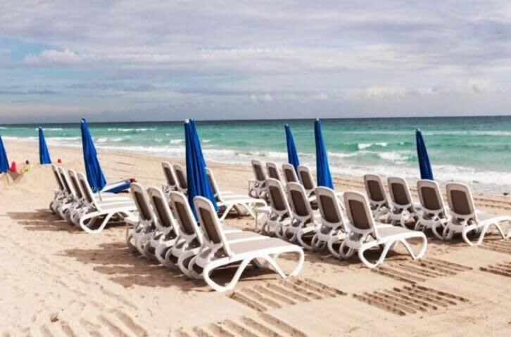 Beachfront Resort - Pool - Ocean View Balcony- Gym Miami Beach Exteriör bild