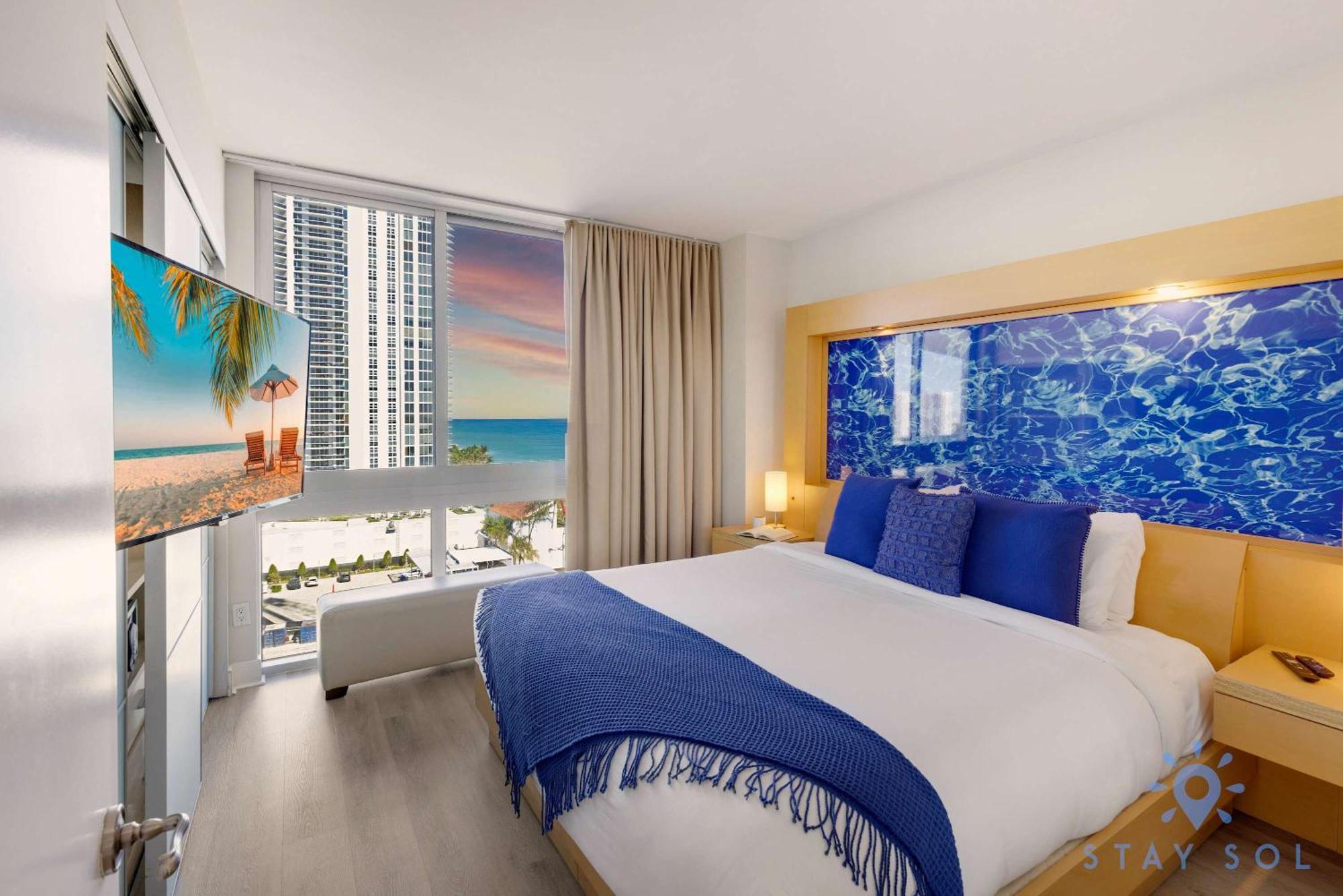Beachfront Resort - Pool - Ocean View Balcony- Gym Miami Beach Exteriör bild