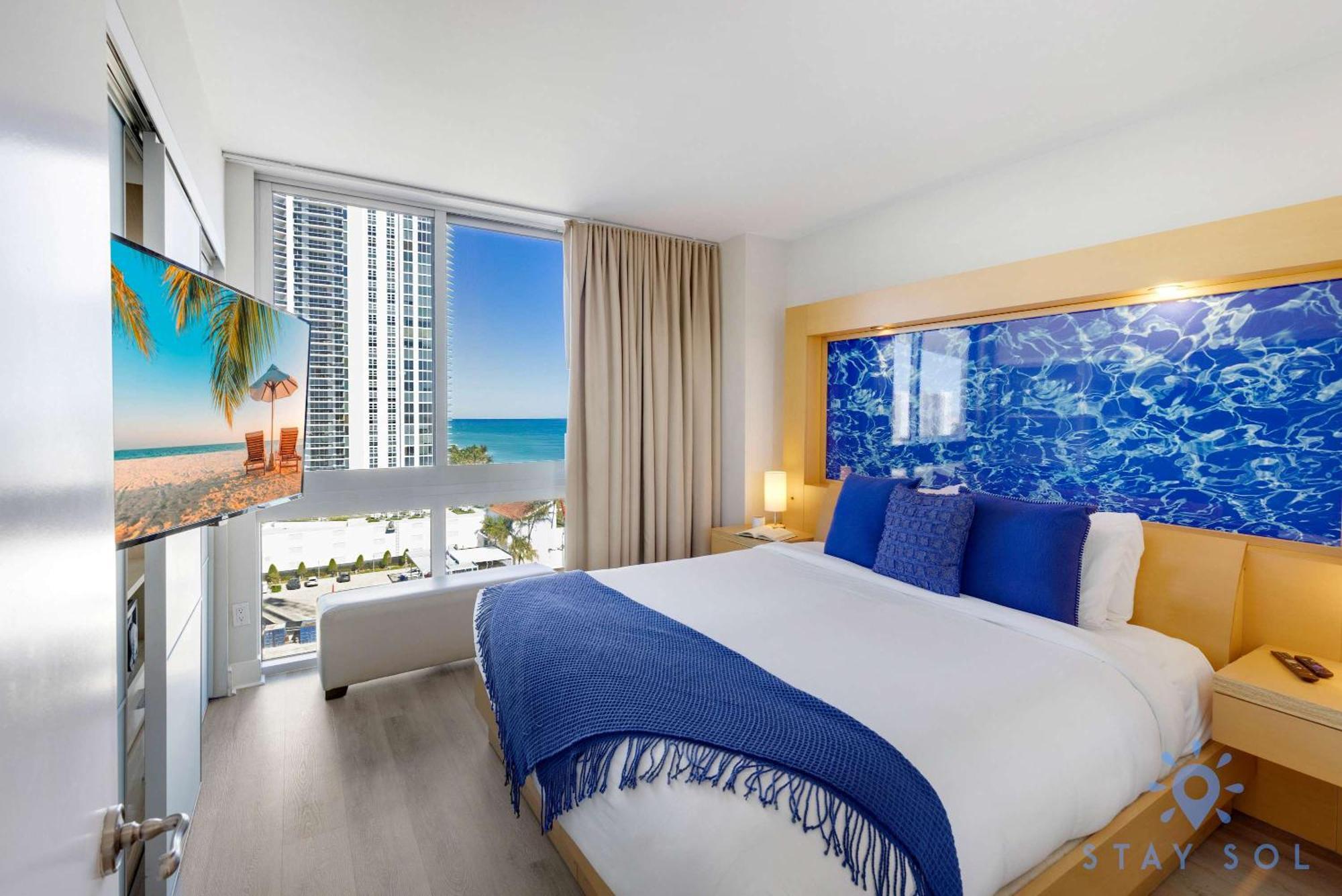 Beachfront Resort - Pool - Ocean View Balcony- Gym Miami Beach Exteriör bild